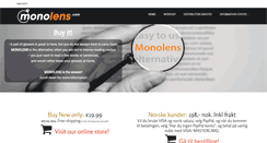 Desktop Screenshot of monolens.com